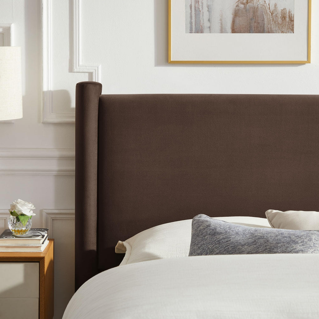 King Size Upholstered Platform Bed Frame with Headboard and Footboard O201141