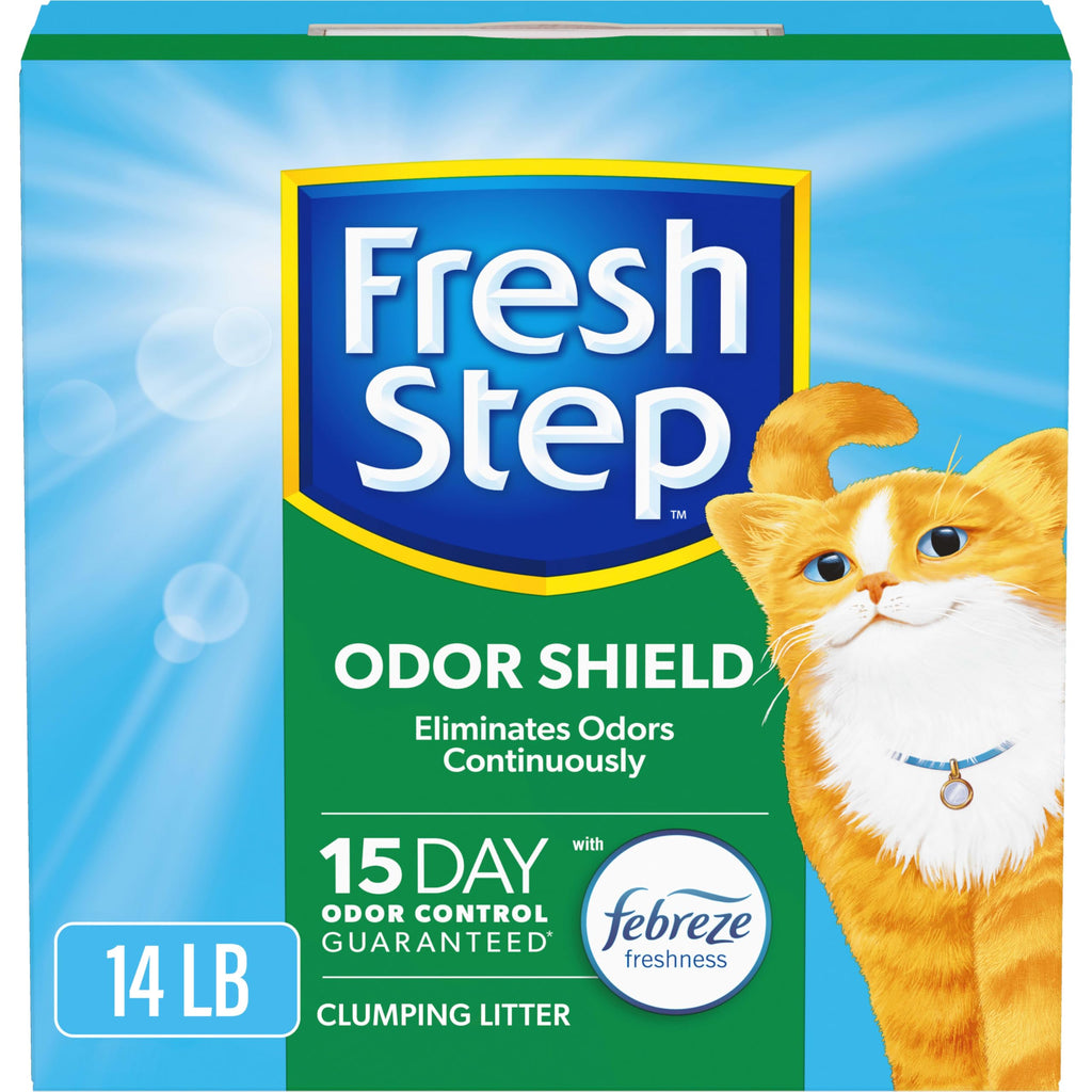 Multi Cat Clumping Cat Litter with Ammonia Block Tech 14 lb L490712