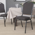 Gray Fabric Stacking Banquet Chair K78521