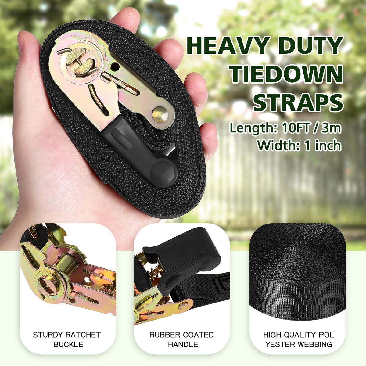 20 Tree Climbing Holds with 6 Ratchet Straps K49247