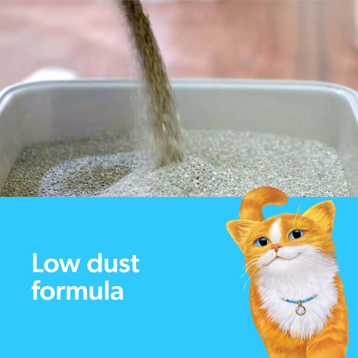 Multi Cat Clumping Cat Litter with Ammonia Block Tech 14 lb L490712