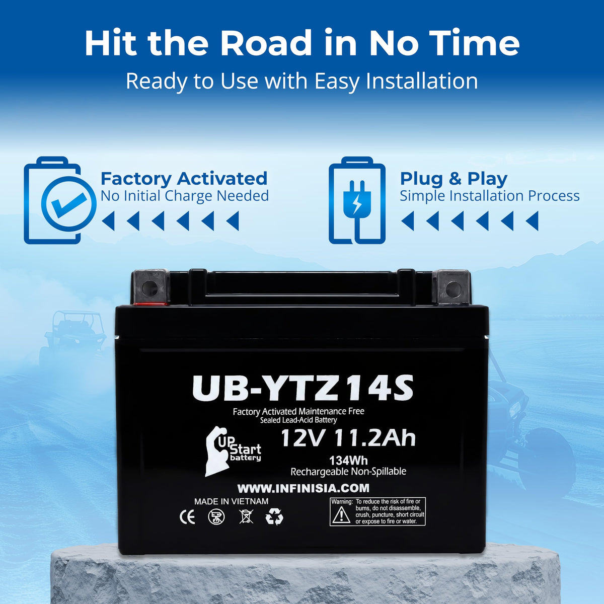 12V 11.2Ah Battery T711