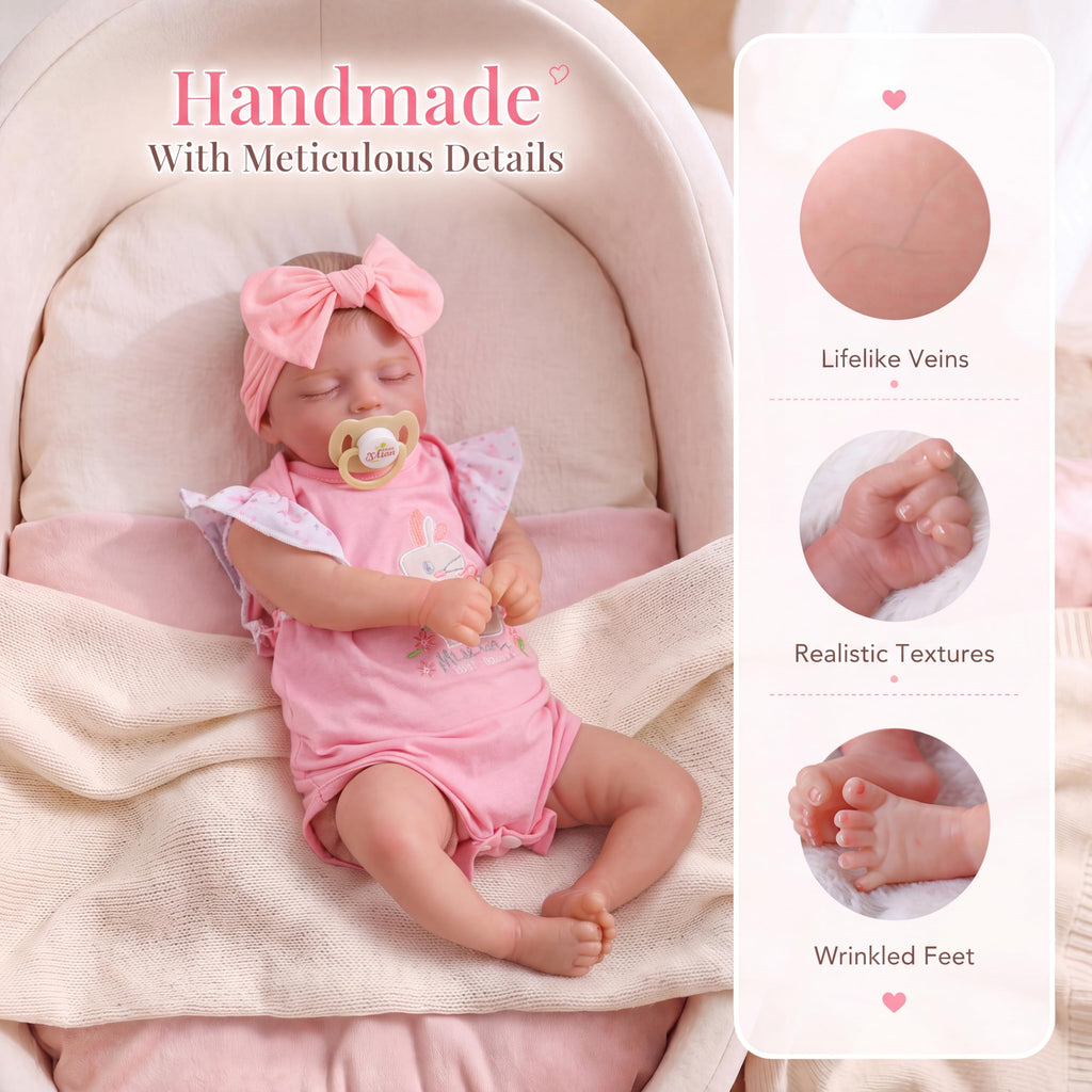 20 Inch Soft Body Realistic Baby Doll Girl A99446