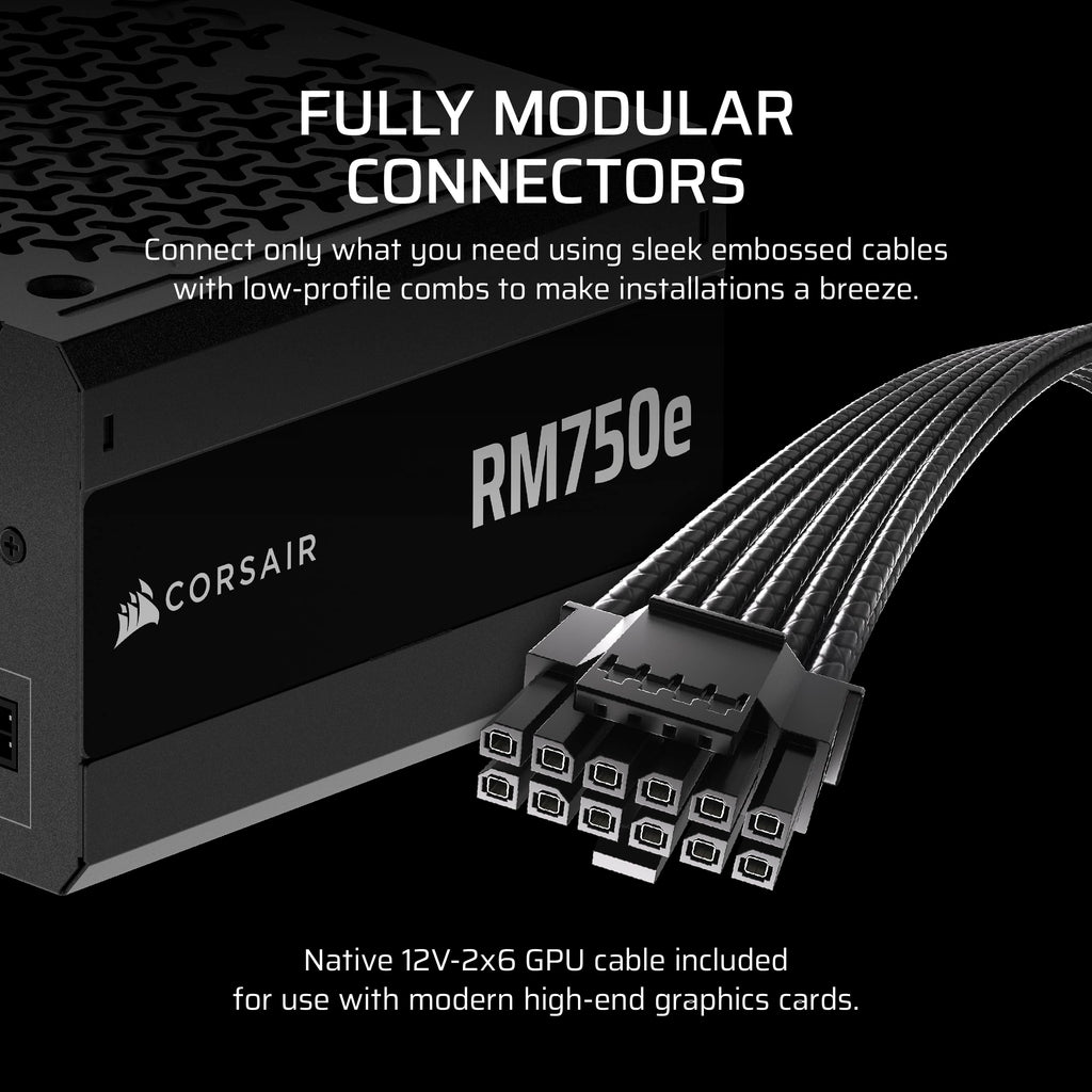 750W ATX Power Supply – Black O923