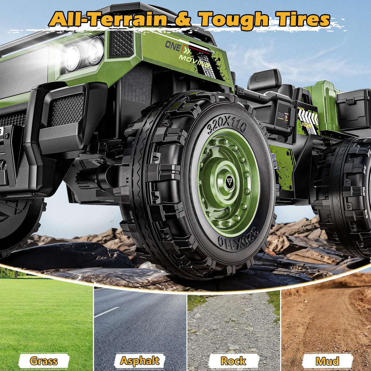 24V 2 Seater Ride On Dump Truck V8739