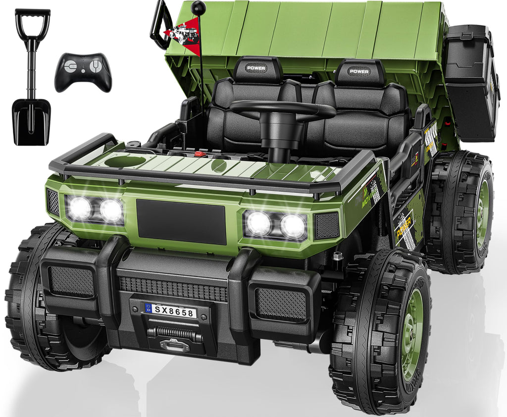 24V 2 Seater Ride On Dump Truck V8739