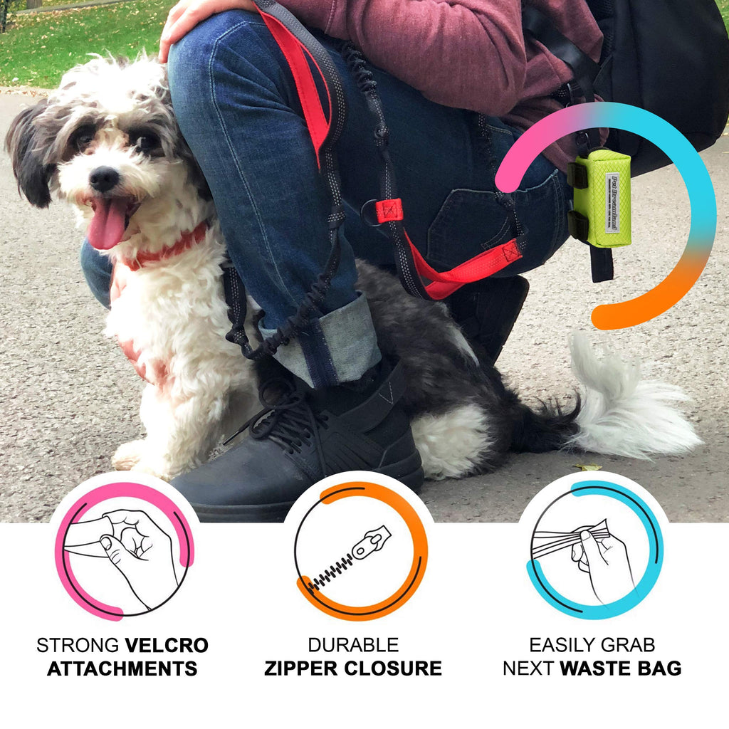 Hands Free Dog Leash for Large Dogs with Poop Bag Dispenser L495669