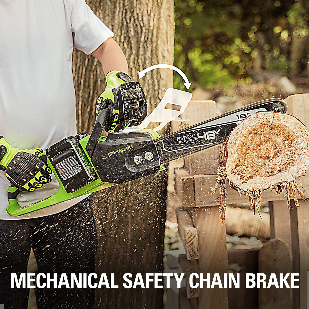48V 16 in Cordless Electric Chainsaw T194
