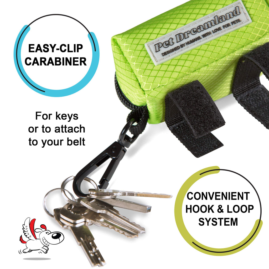 Hands Free Dog Leash for Large Dogs with Poop Bag Dispenser L495669