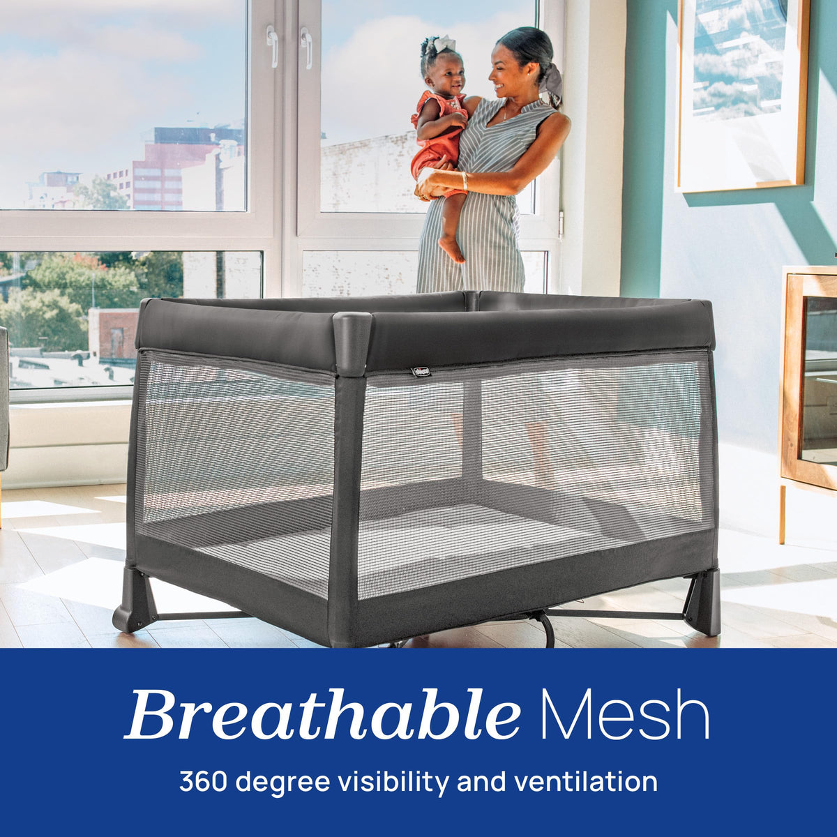 Instant Setup Playard with Bassinet and Carry Bag T5851
