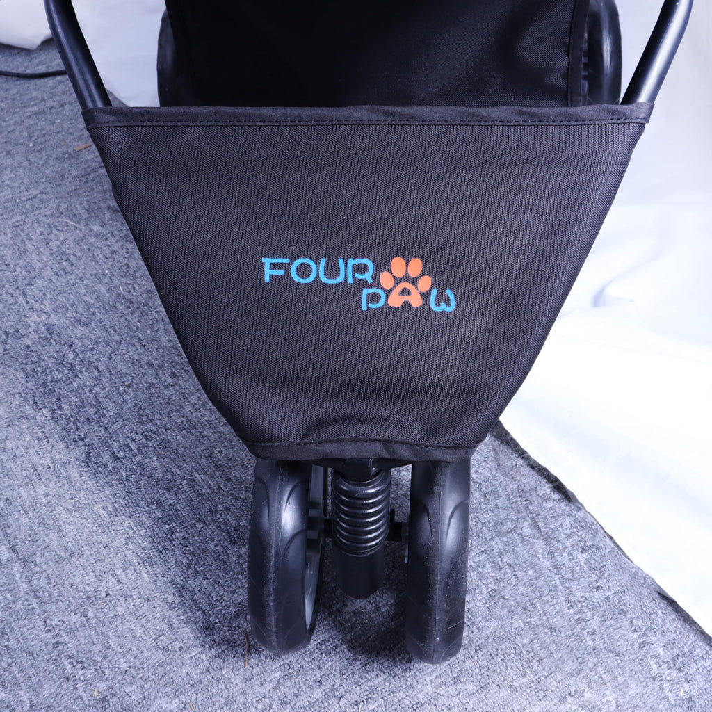 3 Wheels Pet Stroller with Storage Basket Z7243