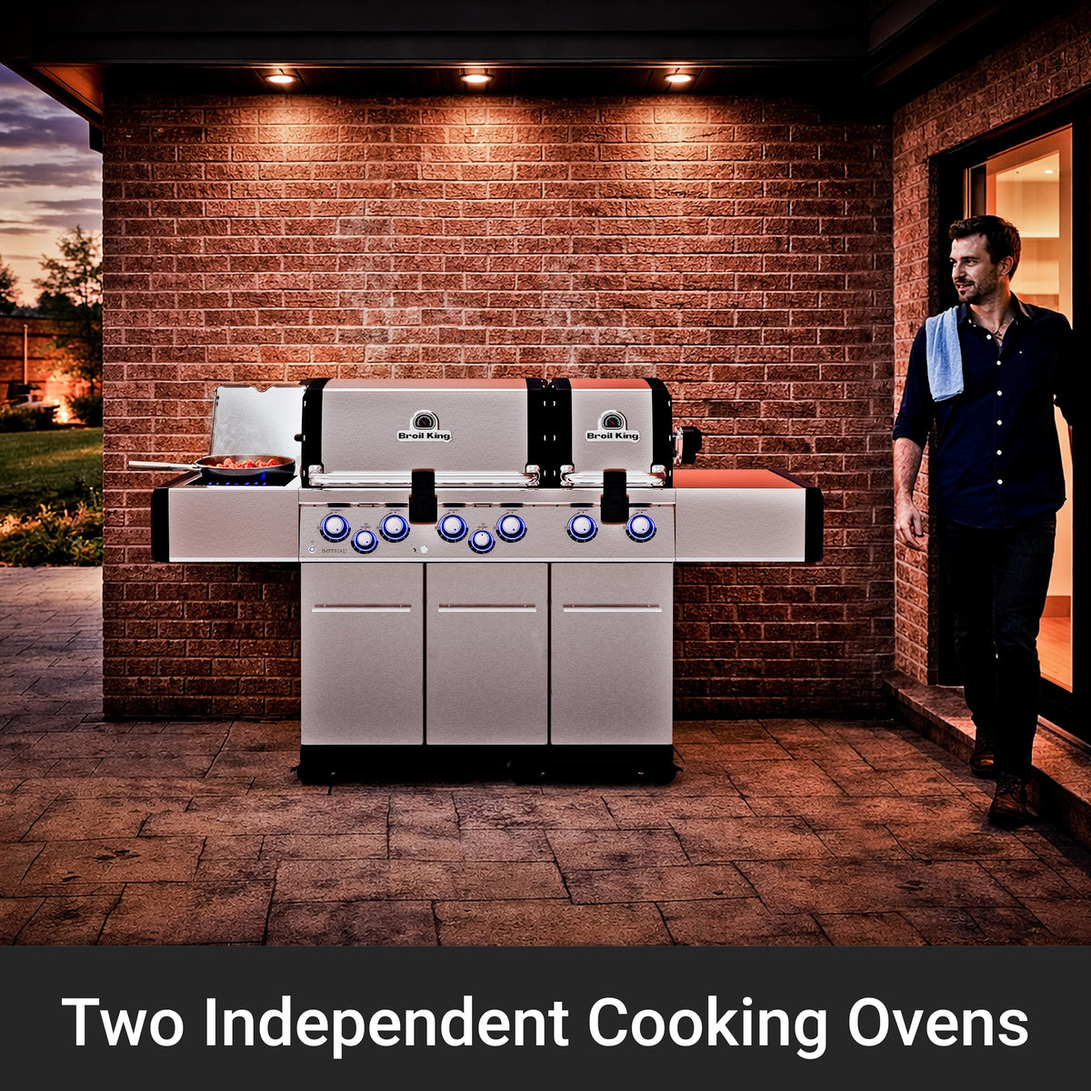 Liquid Propane 6-Burner Stainless Steel P119437