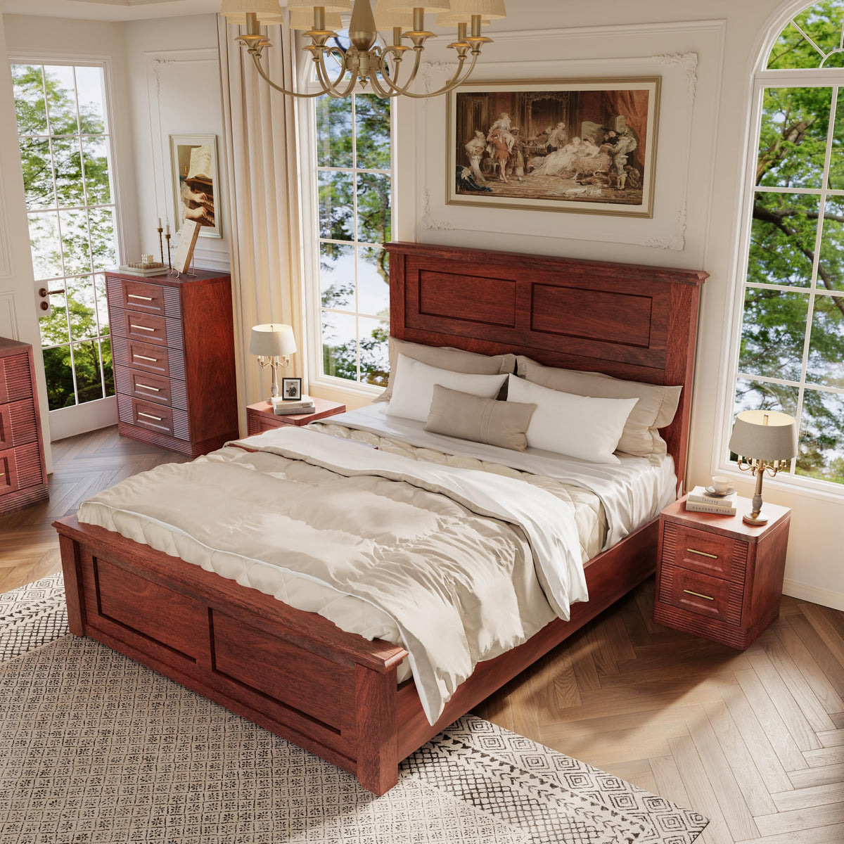 2 Drawer Nightstand H4601